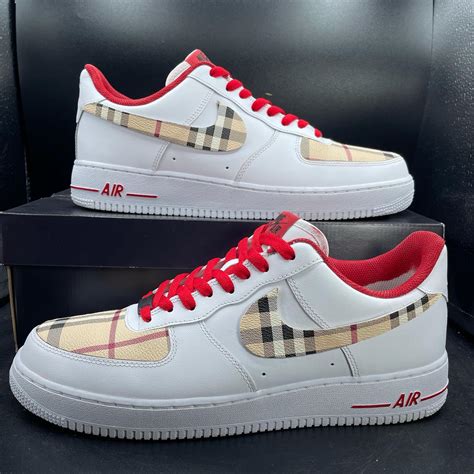 air force one burberry|burberry air force 1 custom.